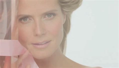 heidi klum surprise perfume commercial.